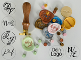 Siegel personalisiert Hochzeit