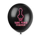 Lustige JGA-Luftballons-Brautwunsch-pink-Brautwunsch