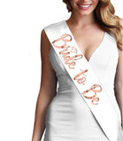 Bride to be - Schärpe-Brautwunsch-Rosegold-Brautwunsch