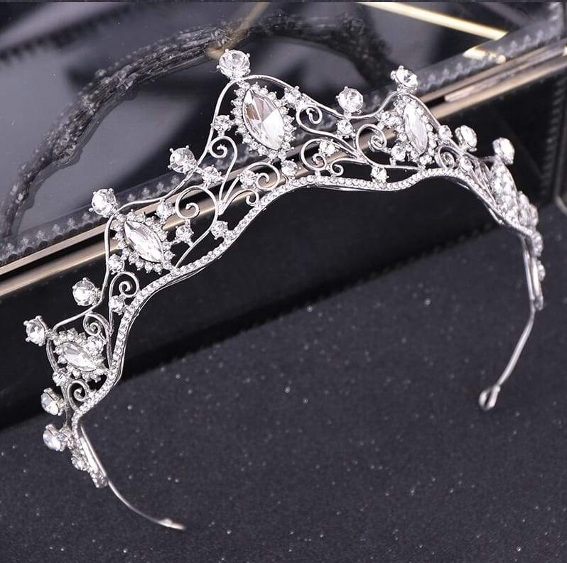 Diadem in gold und silber - SK951-Brautwunsch-Silber-Brautwunsch
