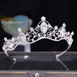 Diadem in gold und silber - SK951-Brautwunsch-Silber-Brautwunsch