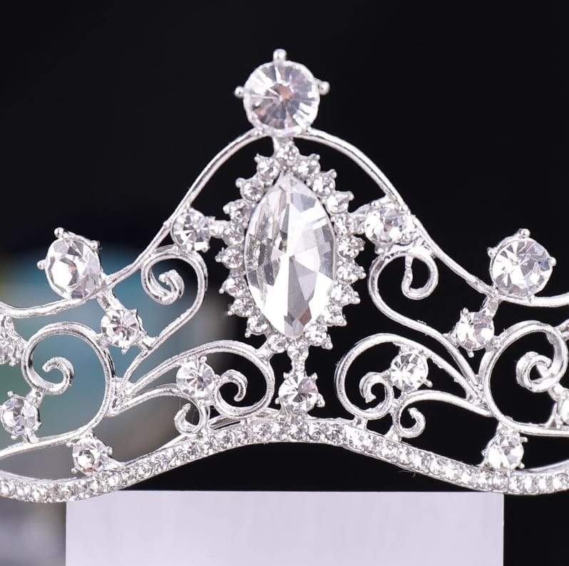 Diadem in gold und silber - SK951-Brautwunsch-Silber-Brautwunsch
