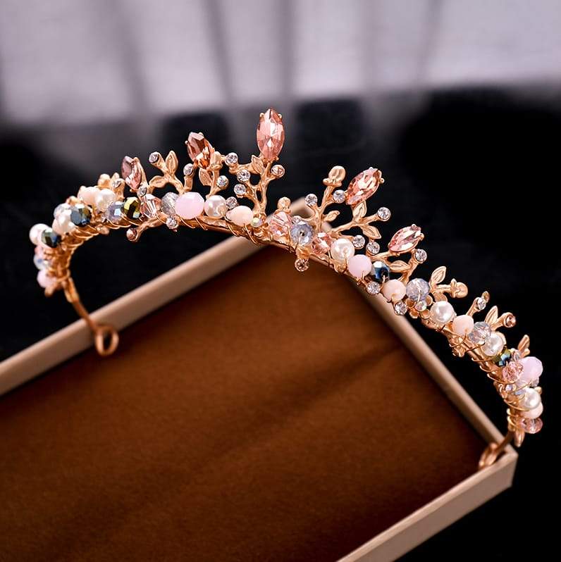 Diadem Rose - SKBB10-Brautwunsch-Brautwunsch