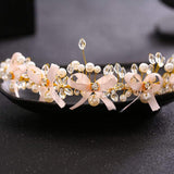 Haarschmuck - OP167-Brautwunsch-Rosa-Brautwunsch