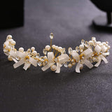 Haarschmuck - OP167-Brautwunsch-Weiß-Brautwunsch