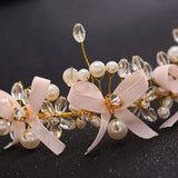 Haarschmuck - OP167-Brautwunsch-Rosa-Brautwunsch