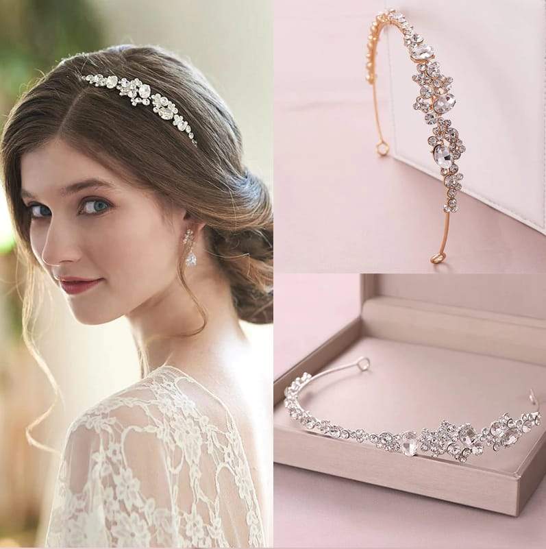 Haarreif in silber & gold - SLM36-Brautwunsch-Silber-Brautwunsch