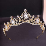 Diadem in gold und silber - SK951-Brautwunsch-Gold-Brautwunsch