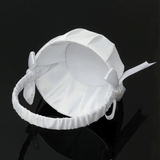 Blumenkörbchen für Blumenmädchen-Brautwunsch-Blumenkorb - leer-Brautwunsch