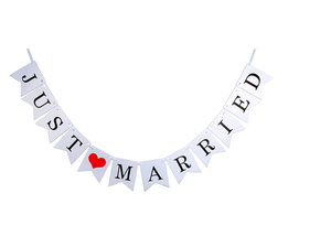 Just Married Banner-Brautwunsch-1-Brautwunsch