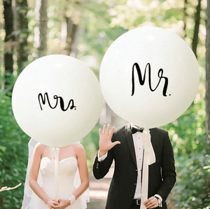 Riesen-Luftballons Mr & Mrs-Brautwunsch-Brautwunsch