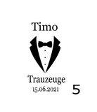 personalisiertes Geschenk für Trauzeugen