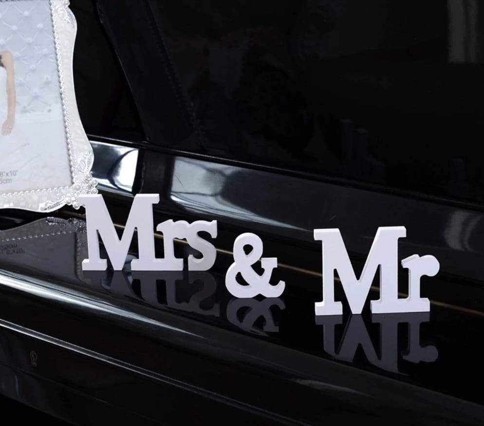 Mr & Mrs Tischdeko-Brautwunsch-klein-Brautwunsch