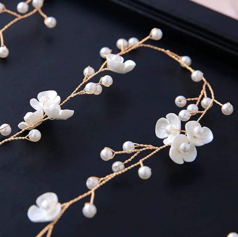 Haarschmuck - OA24-Brautwunsch-Gold-Brautwunsch
