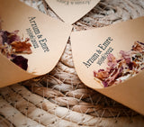 Hochzeitskonfetti personalisiert