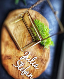 Glas Ringhalter personalisiert