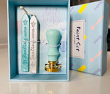 Siegel mit Wachs blau