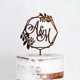 Hochzeitstorte Topper - TP26-Brautwunsch-Schwarz-Brautwunsch