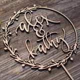 Hochzeitstorte Topper - TP29-Brautwunsch-Schwarz-Brautwunsch