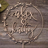 Hochzeitstorte Topper - TP29-Brautwunsch-Schwarz-Brautwunsch