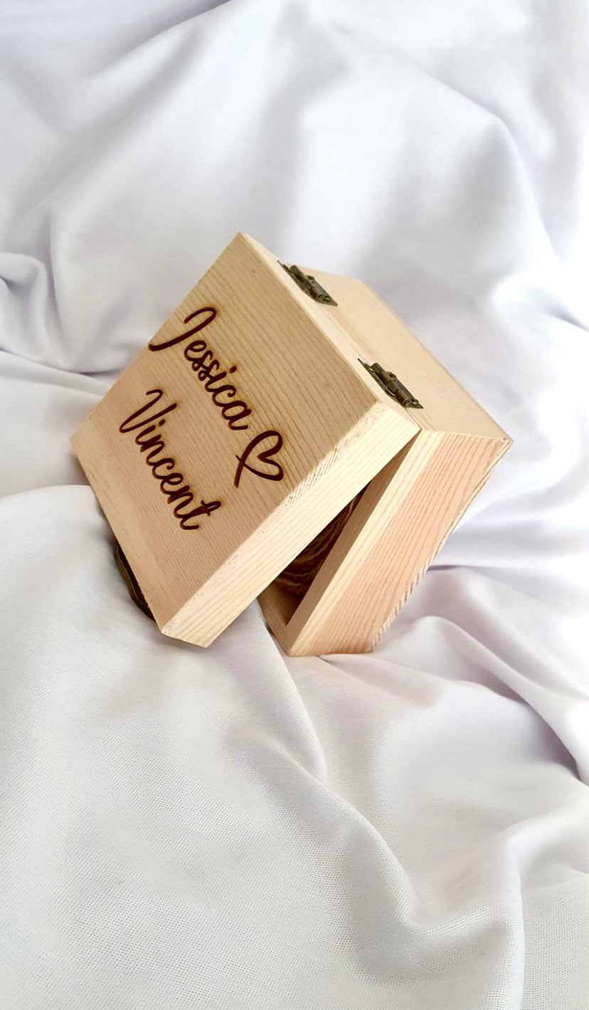Ringbox Holz Hochzeit