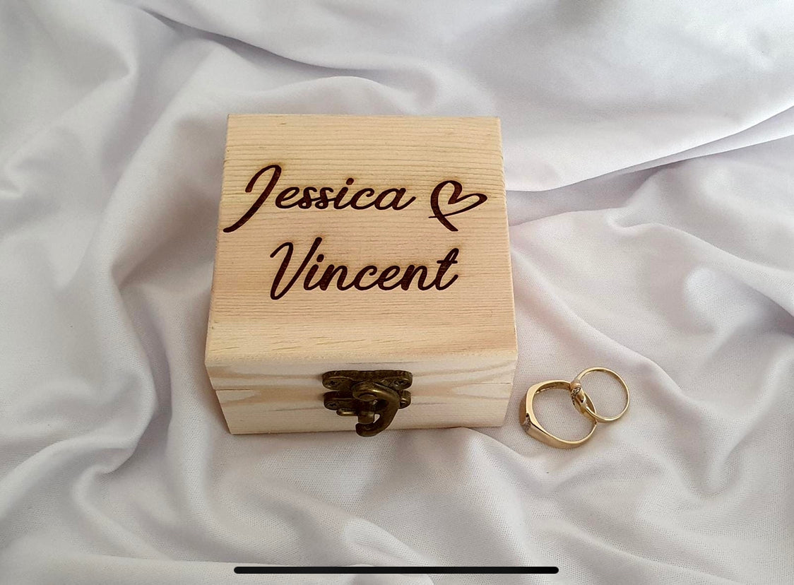 individuelle Ringbox Hochzeit