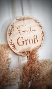 Türschild Hochzeit