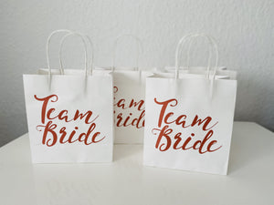 Team Bride Tüten