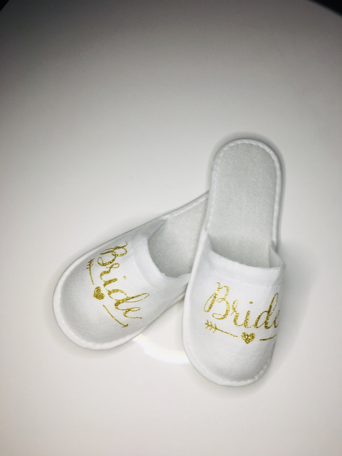 JGA Hausschuhe Set mit Bride und Bridesmaid Schuhen für Junggesellinnenabschied Party