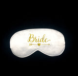 Schlafmasken Bride & Team Bride-Brautwunsch-Bride-Brautwunsch